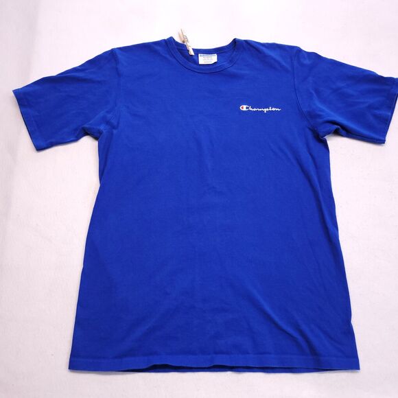 Champion Casual Short Sleeve Pullover T-Shirt Mens Size Extra Large XL Blue - Picture 2 of 10